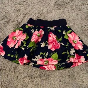 floral skirt